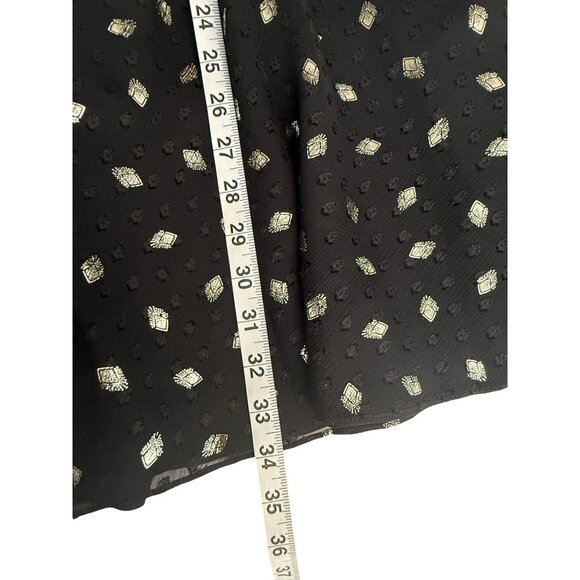 NWT Misa Los Angeles Davie Dress Black Silver‎ Diamond Clip Dot Mini Size XS - Picture 9 of 15